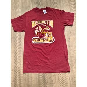 Vintage Washington Redskins Shirt Womens M Maroon Single Stitch Football 80s